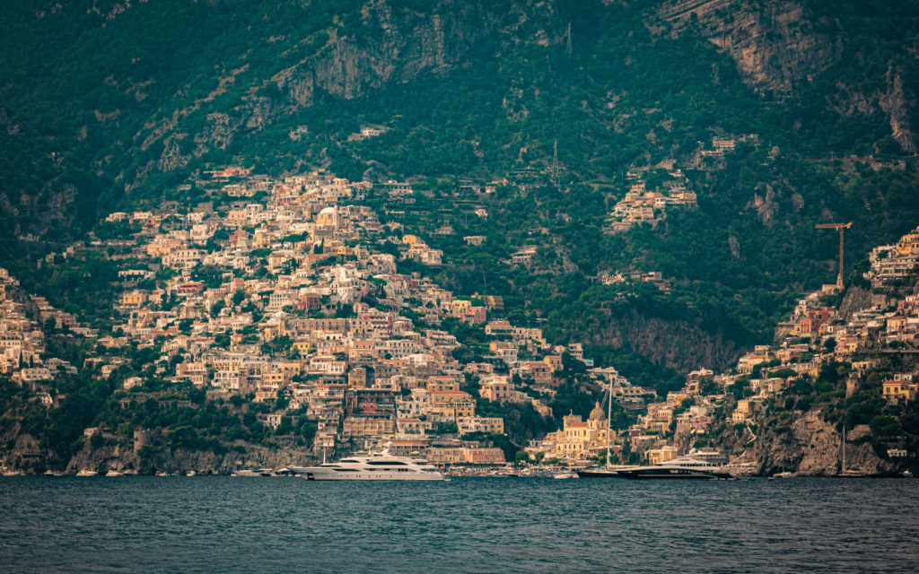 One of many small towns along the Amalfi Coast
