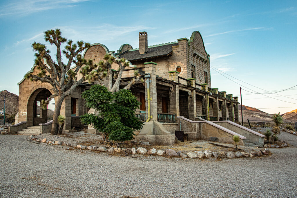 Preservationists saved ghost town Rhyolite’s train station